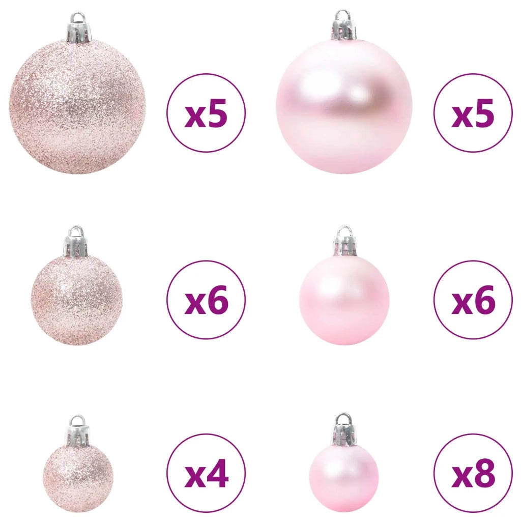 Albero di Natale Artificiale-Albero Natalizio Bianco 120 cm PVC e Acciaio 965720