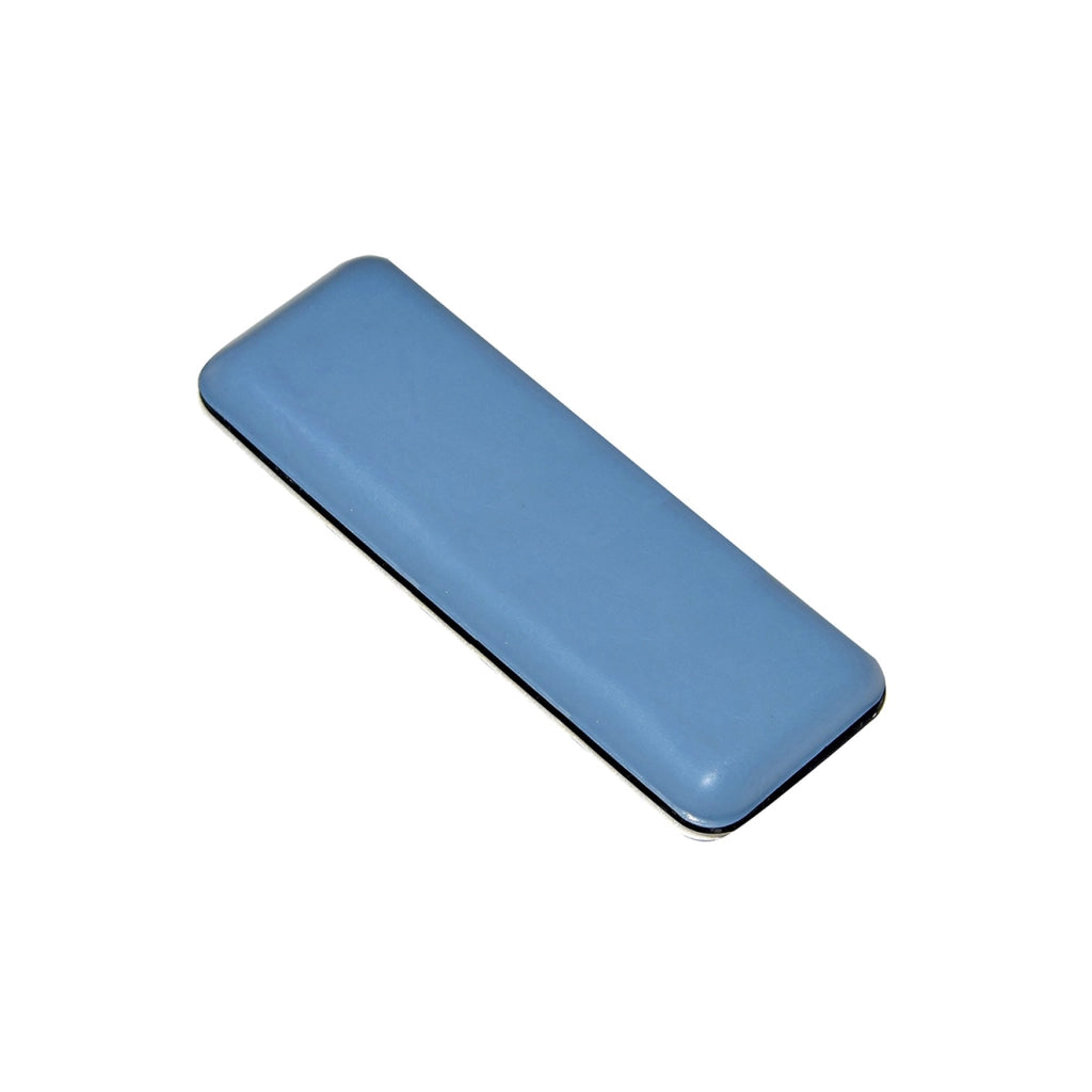 Scivoli PTFE adesivi rettangolari 24 x 100 mm. - grigio - 4 pz.