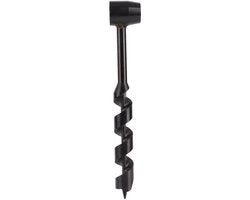 Avegaarboor Manuale - Hout - Ideale Scelta per Camping - Nero - Trapano Autoavvittante - Per Diversi Materiali - 25-230mm