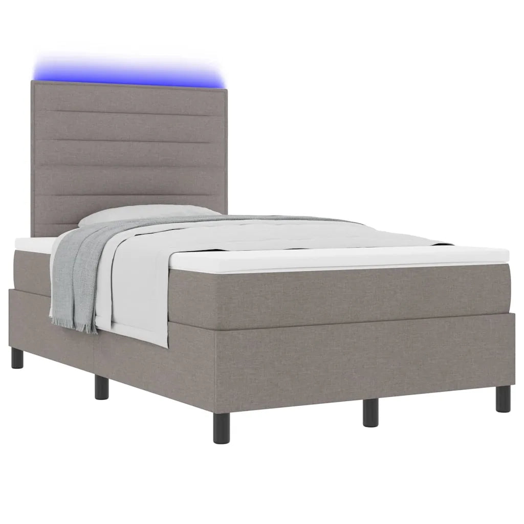 Letto a molle con materasso con led Talpa 120 x 200 cm Tessuto 3342785