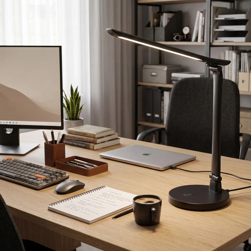 Lampada Da Scrivania Jnh048-t Black