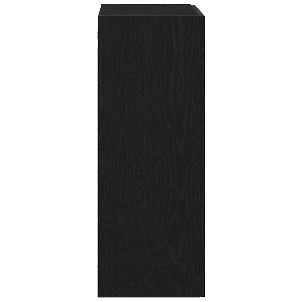 Mobile a muro Rovere Nero 69,5 x 34 x 90 cm Legno multistrato 862940