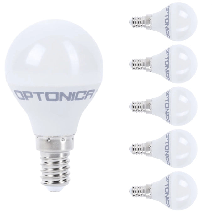 Lampadina led goccia e14 5.5 watt resa 40watt risparmio energetico 4500k pezzi 6