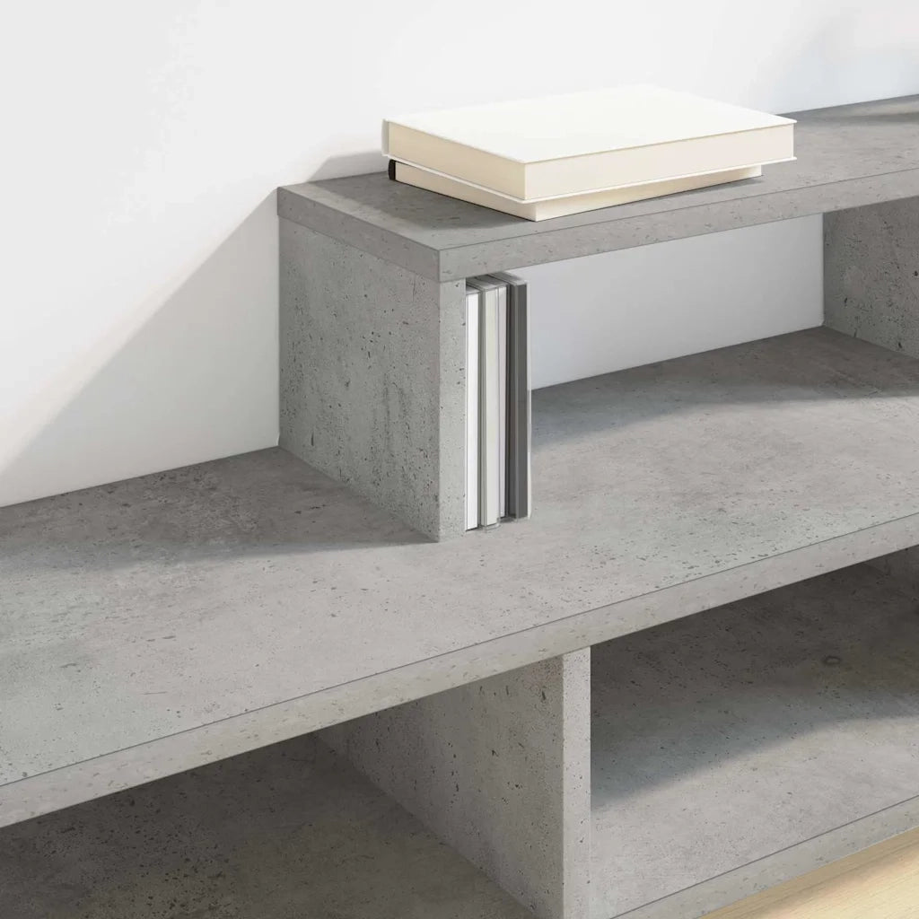 SupportoperTVaparete 120x25x28,5cm Legno multistrato