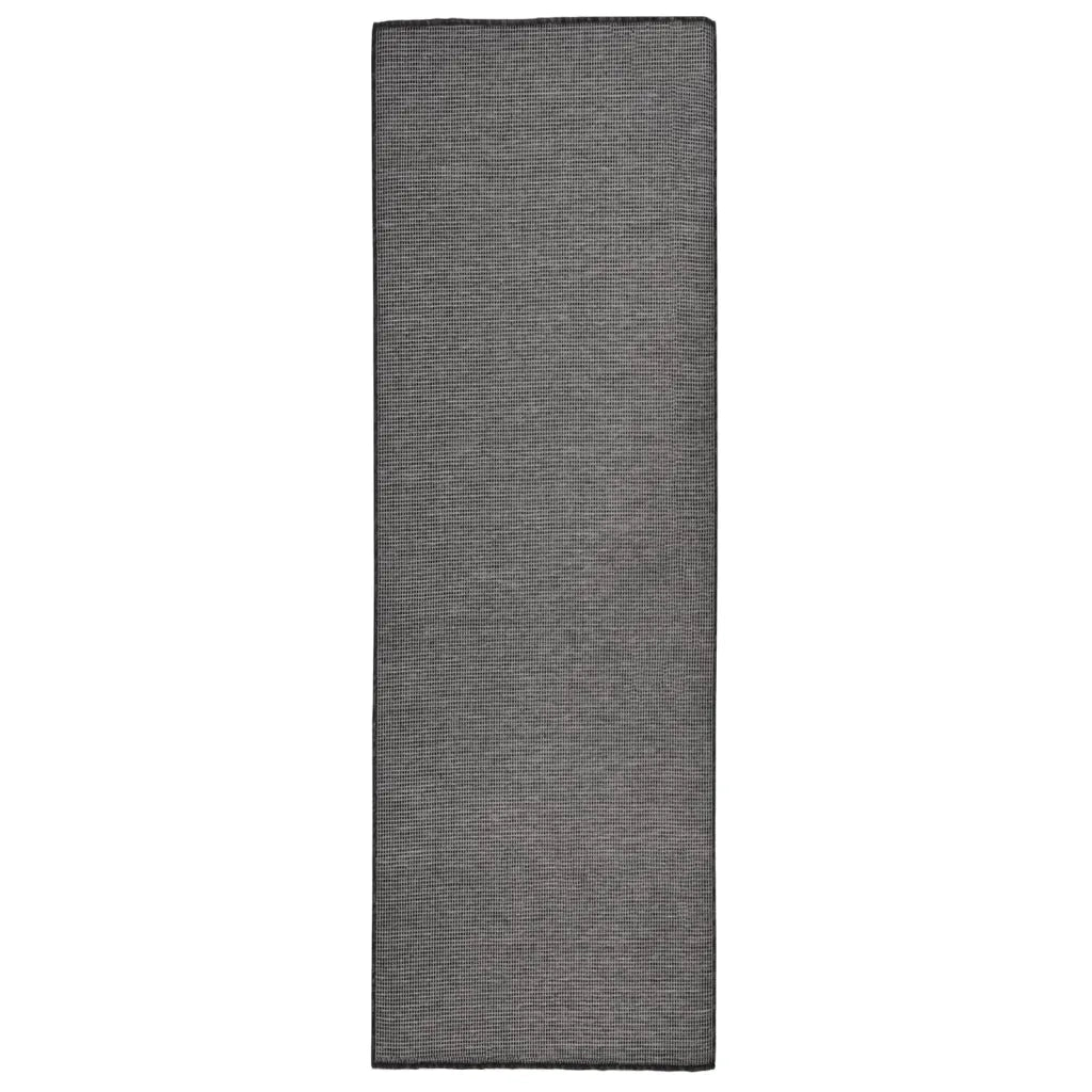 Tappeto da Esterni a Tessitura Piatta 80x250 cm Grigio cod mxl 68086