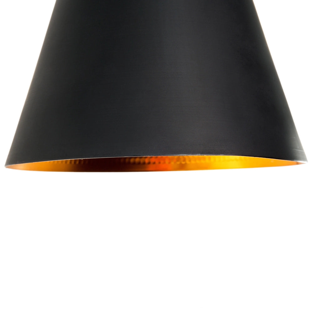 Lampadario da Cucina moderna a sospensione a soffitto a 3 luci Nero