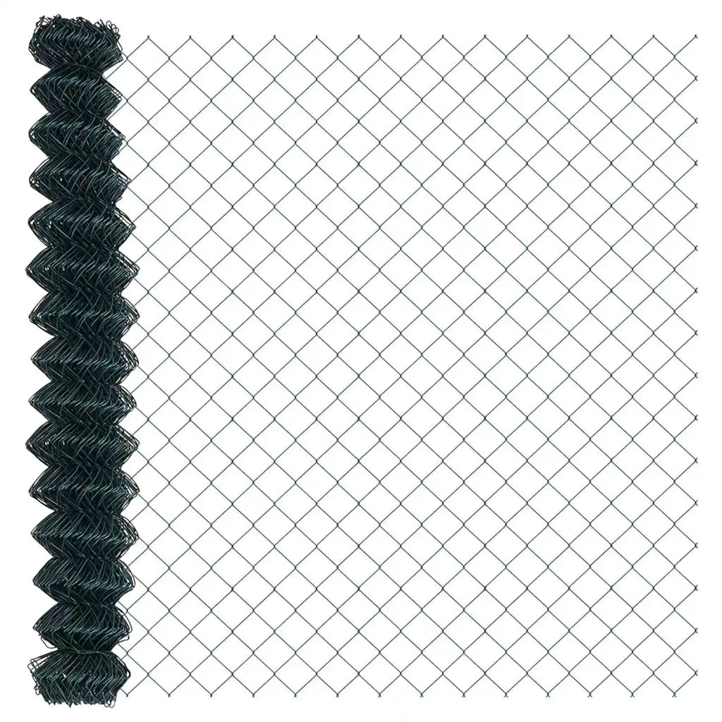 Recinzione a maglie con palo 10 x 1,6 m Verde Rete 3336236