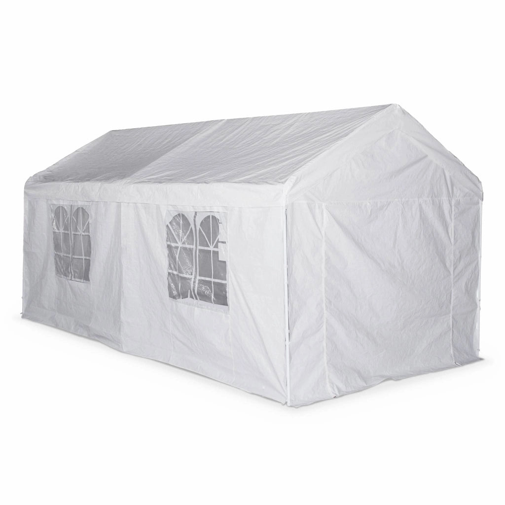 Tendone per feste, 3x6m, bianco, bianco
