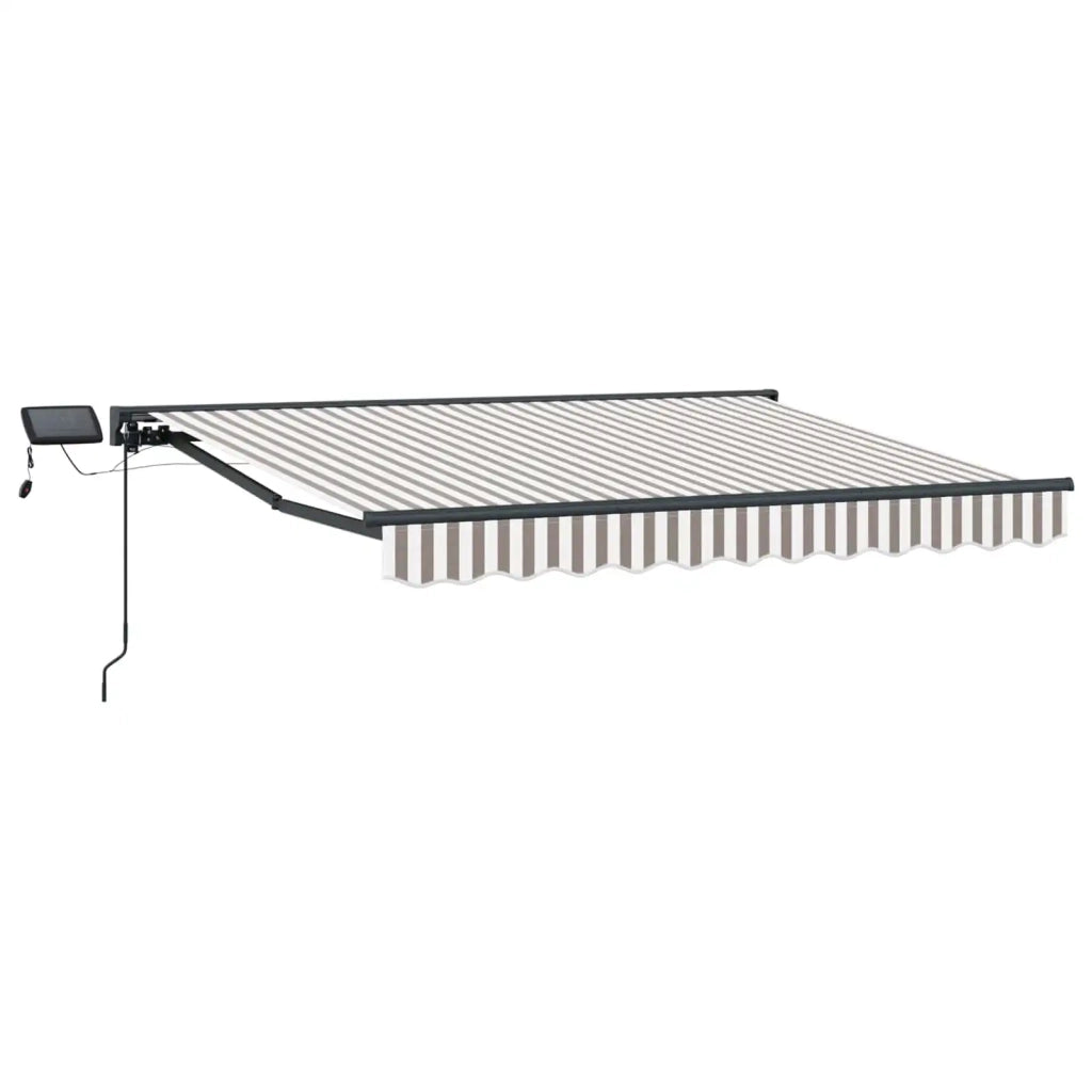 Cornice per Tenda Manuale con LED 4,5 × 3,5 m 3426300