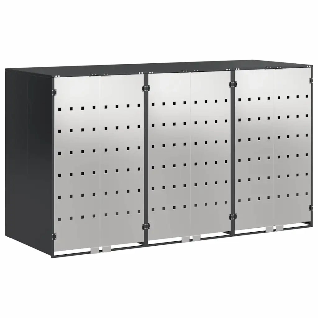 Contenitore per Rifiuti per 3 Bidoni 340 x 77.5 x 115.5 cm