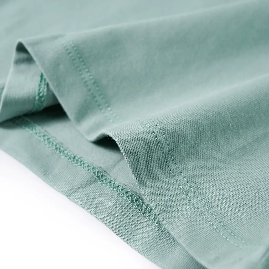 Maglietta da Bambina Maniche Lunghe Menta Medio 128 14187