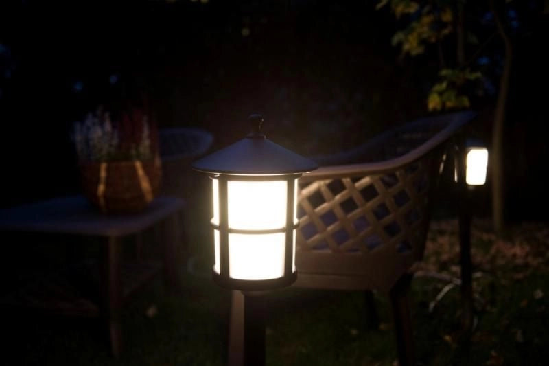 Paletto lampada giardino SU-MA Cordoba 101cm E27 nero IP23