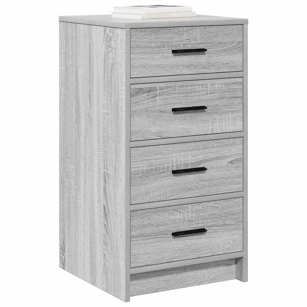 Credenza Grigio sonoma 40 x 41 x 75 cm Legno multistrato 865060