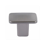 Pomolo Quadro Zama Nickel Satinato Mm 30X30