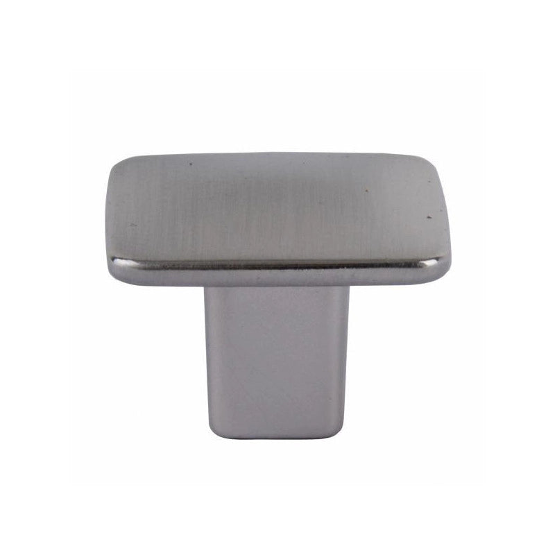 Pomolo Quadro Zama Nickel Satinato Mm 30X30