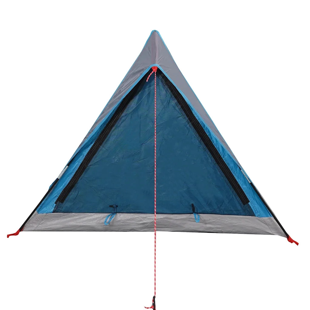 Tenda da Campeggio per 2 Persone Blu Impermeabile 94363