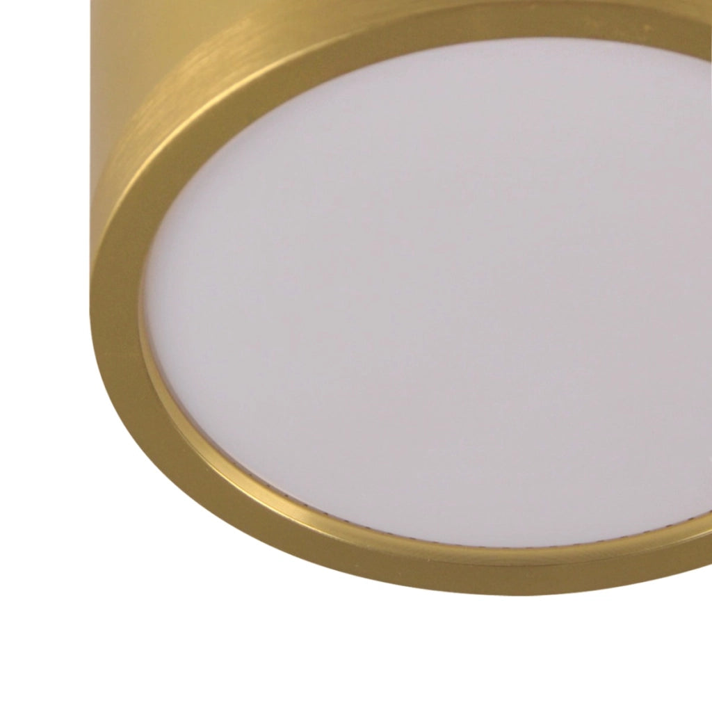 Sospensione Mirella nero oro 3 luci GX53 LED Polux