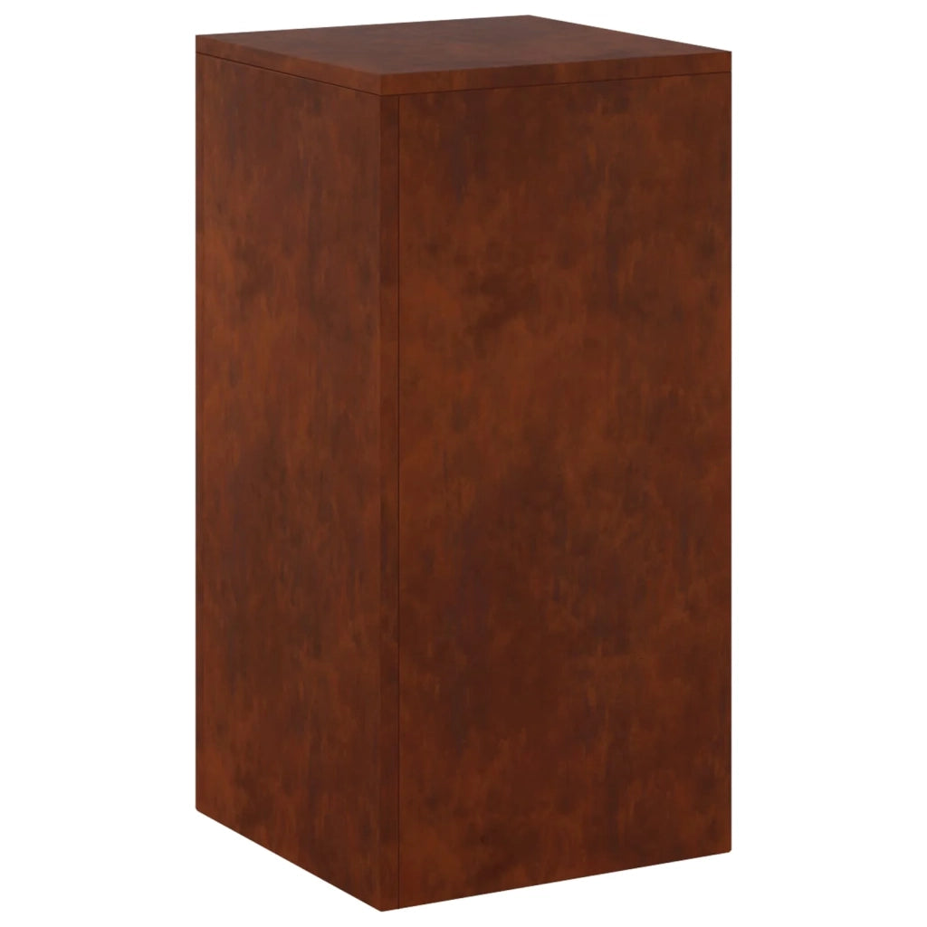 Supporto per piante Ruggine 30 x 30 x 60 cm Acciaio Corten 8012486
