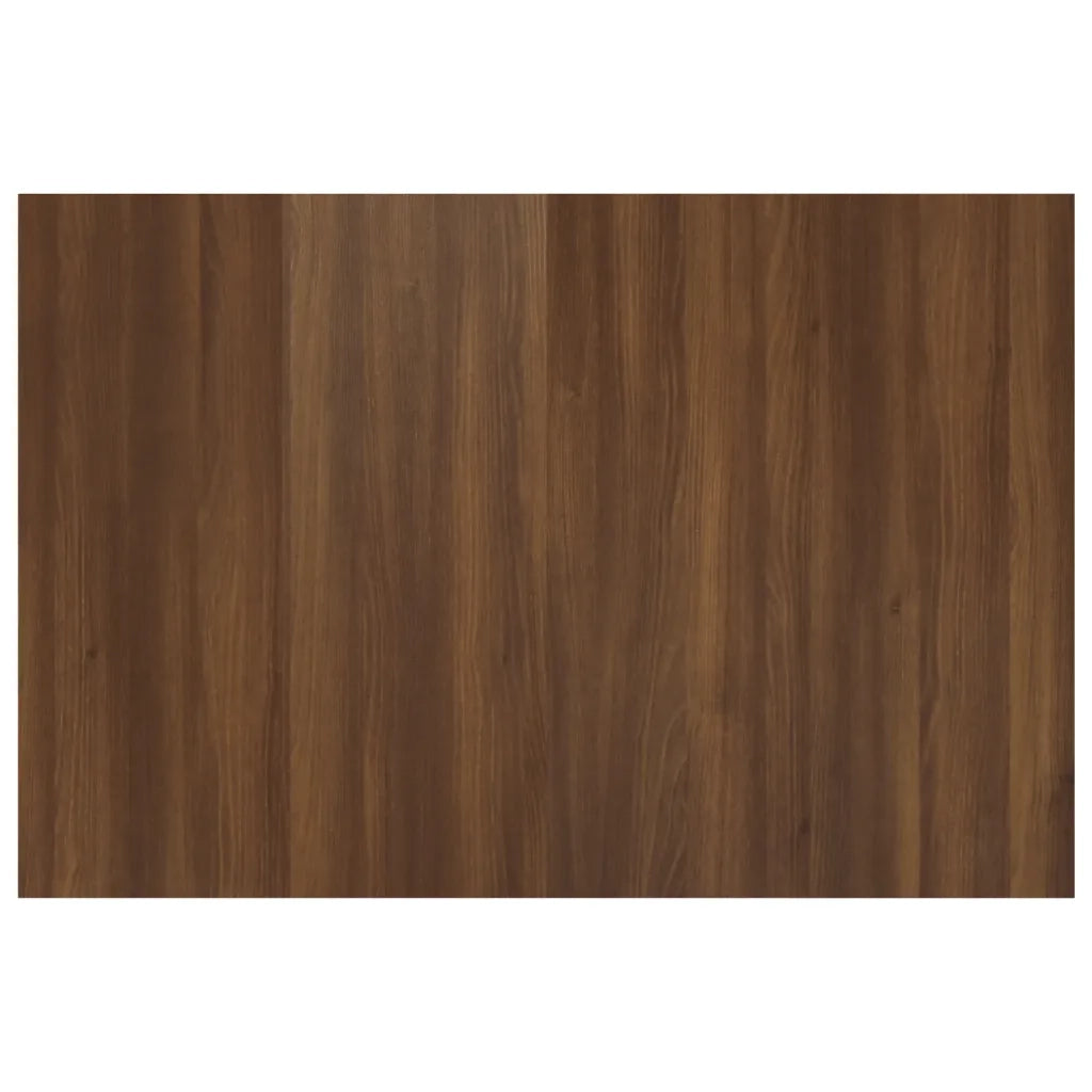 Testiera | Testata Letto Rovere Marrone 120x1,5x80cm in Legno Multistrato