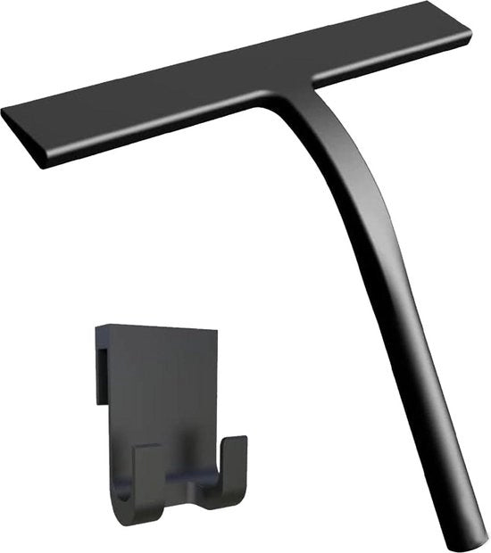Douchewisser Antislip in Silicone Nero - 227 cm Larghezza - Per Tegoli di Vetro Specchi Porte Finestrini Douchewisser