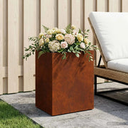 Vaso da giardino Ruggine 40 x 30 x 50 cm Acciaio Corten 8005496