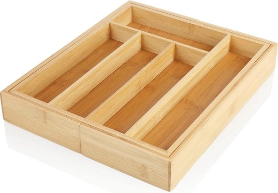 Organizzatore per utensili da cucina, contenitore per posate, cucchiai, forchette, coltelli, grande