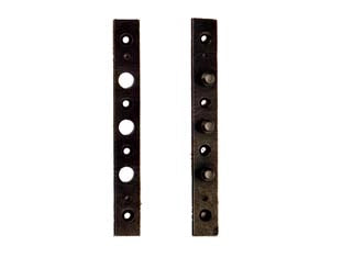 ANTISCASSO PARASTRAPPO A TRE PUNTE- - mm.20x4x160h. - 2 coppia MRCAS