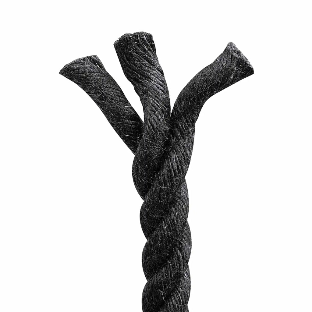 Corda di Juta 16 Nero 100% juta Tossa 42011625