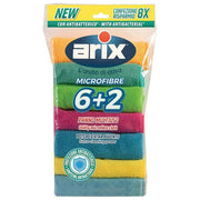 Arix panni in microfibra 100% riciclata, set 3 pezzi, bordo laser senza cuciture, multiuso, alta assorbenza