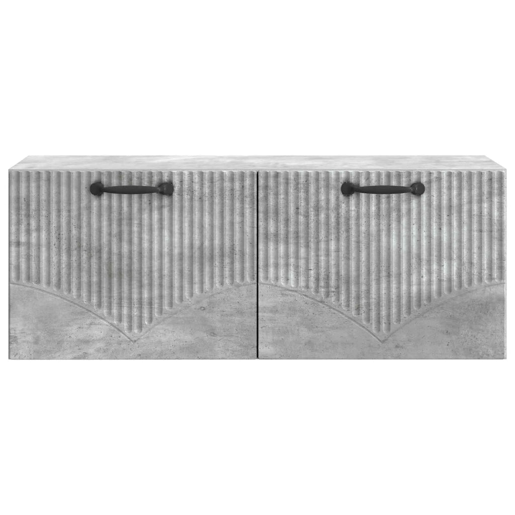 Mobile Porta TV da Muro Grigio Cemento 78,5 x 31 x 30 cm 899058