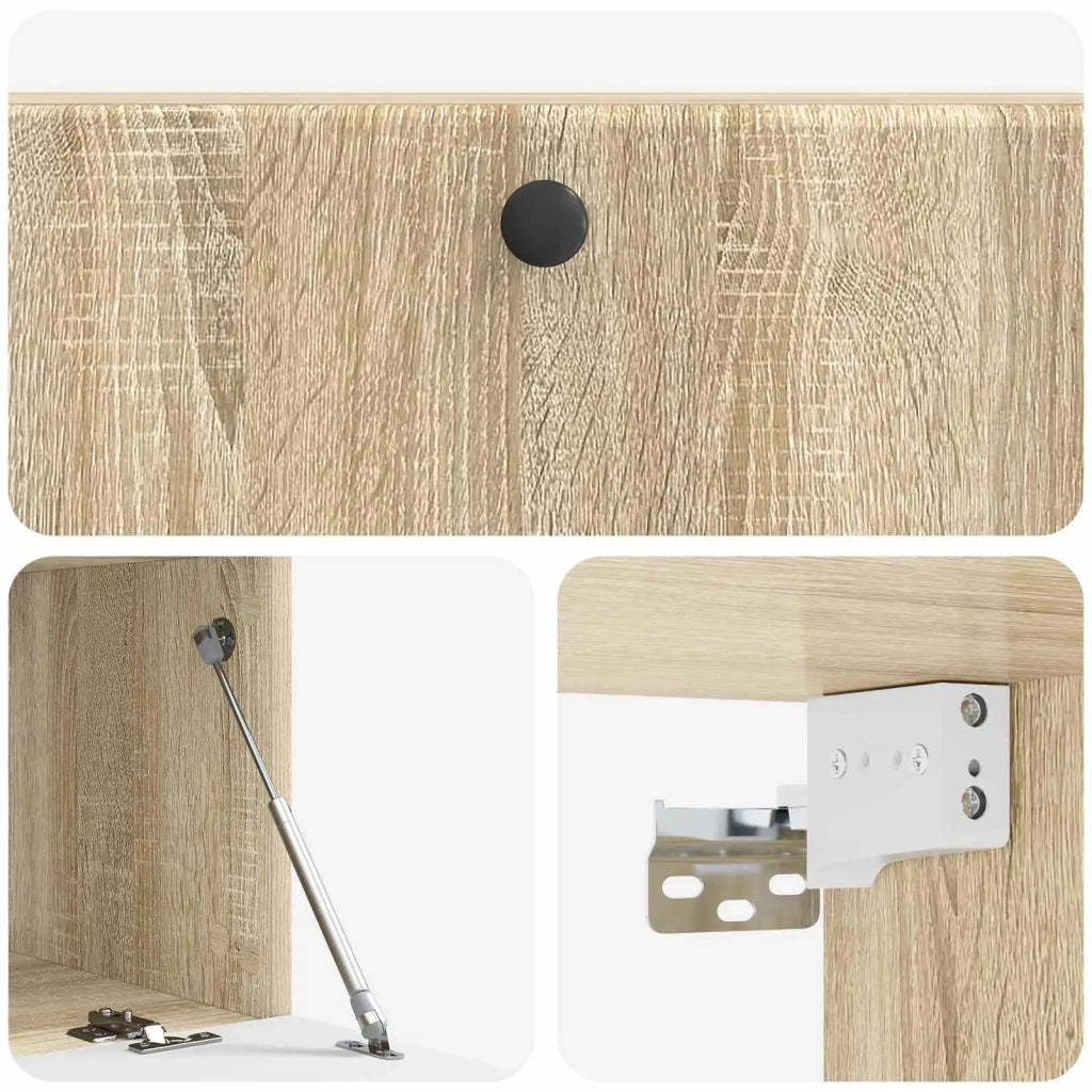 Mobile Porta TV da Muro 98 x 41 x 30 cm Rovere Sonoma 899207