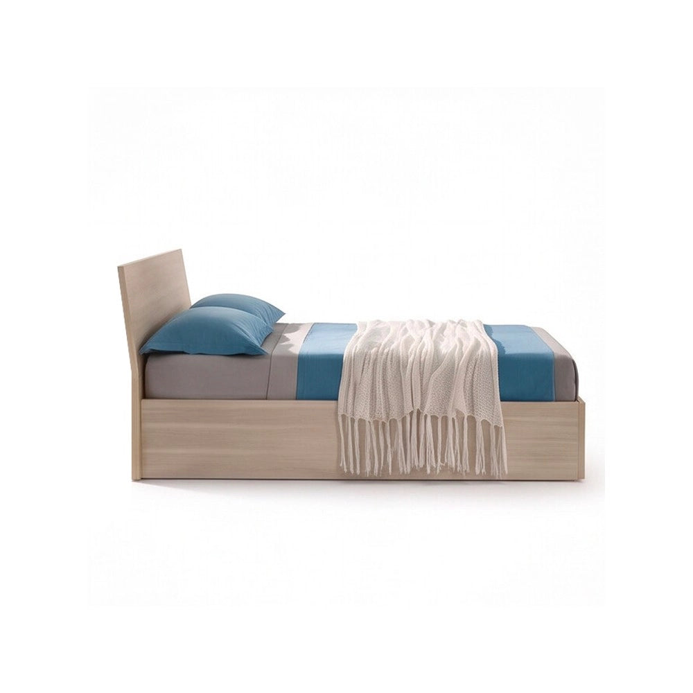 Letto matrimoniale contenitore Manitoba olmo