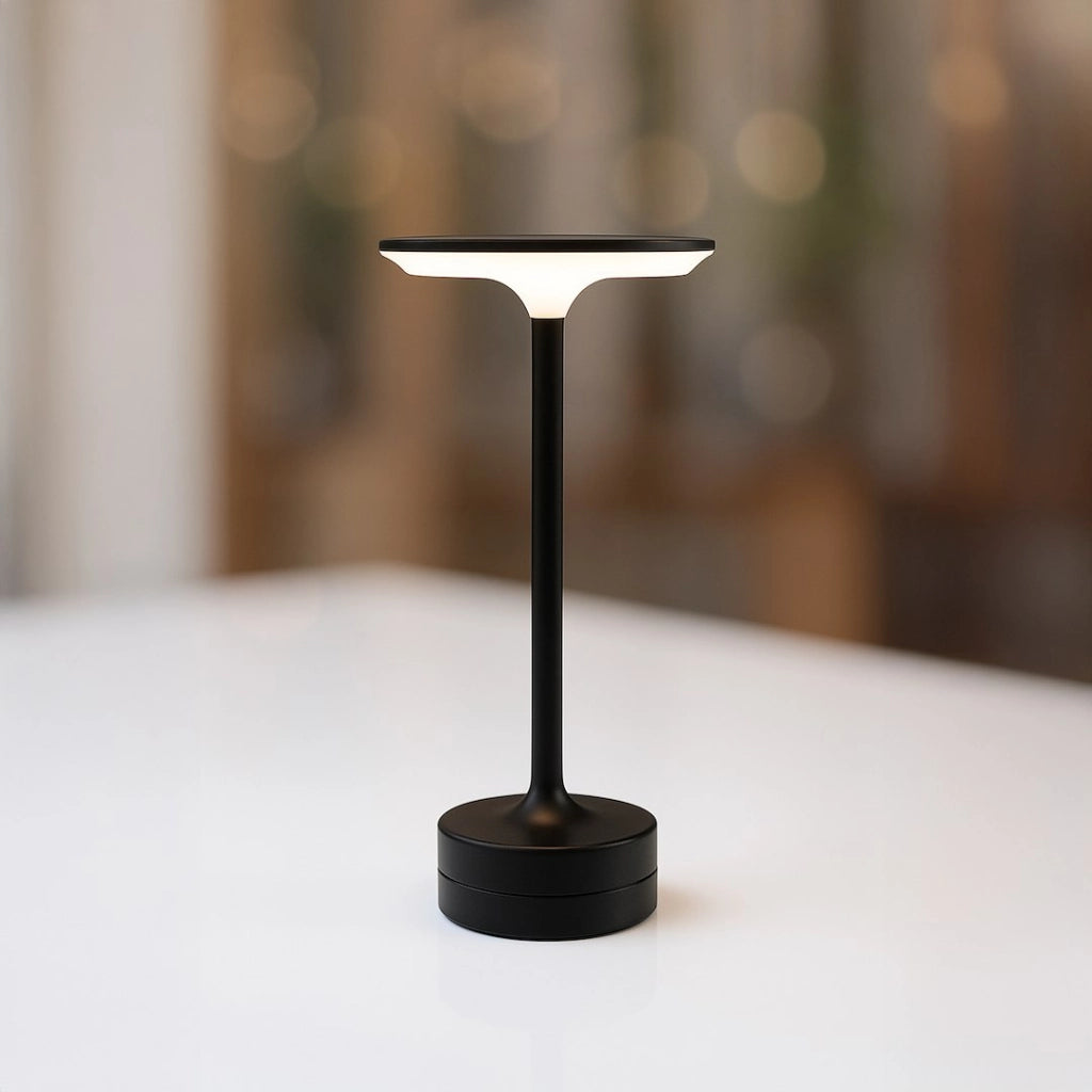 Lampada da tavolo nera LED 2,5W CCT USB-C TAVOLO Milagro