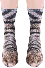 Sokke per gatti 3D - Calze per animali domestici - Multicolore - Unico modello - Materiale robusto - Tessuto morbido - Aspetto divertente