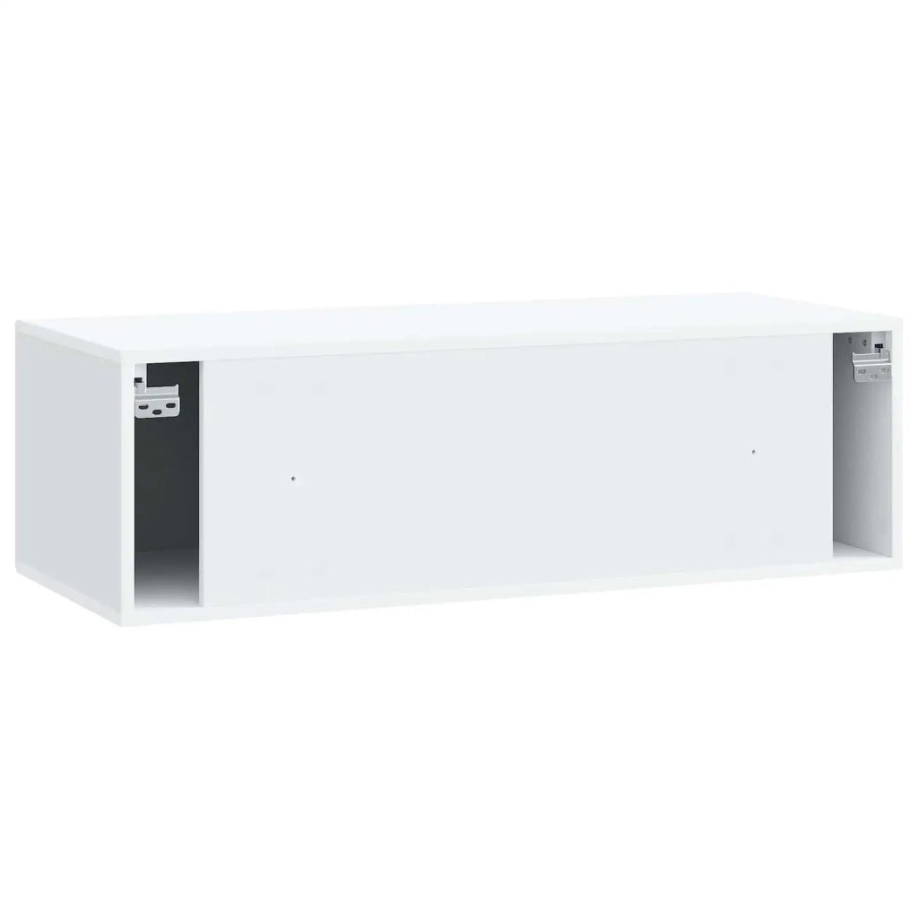 Mobile Porta TV da Muro Bianco 98 x 41 x 30 cm 899375