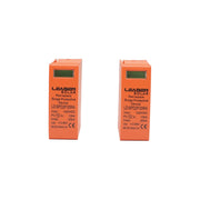 Set di 2 cartucce per scaricatore di sovratensione DC SPD 2P-20KA 1000V Leader