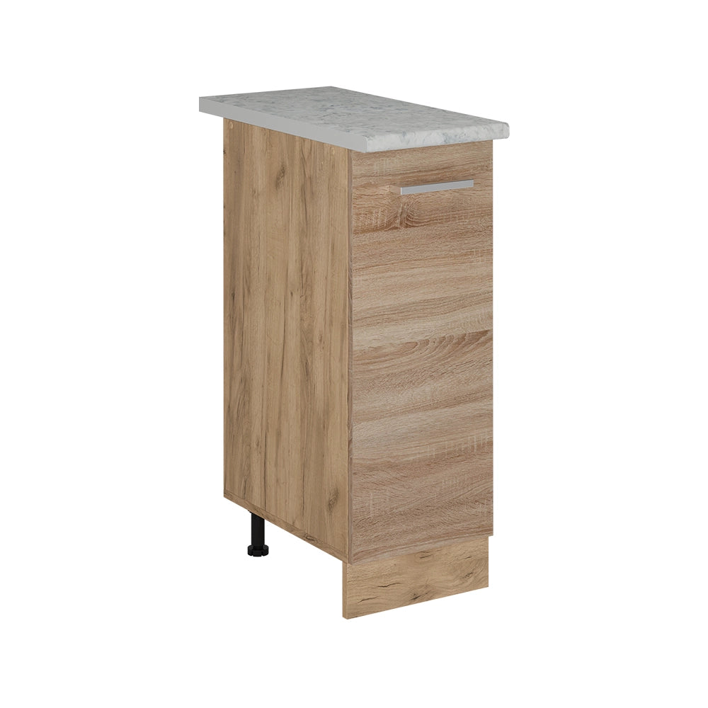 Vicco Armadio cucina dispensa alto Sonoma 30 cm PL Marmo