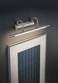 Applique da Interno a LED in Metallo Nickel Opaco