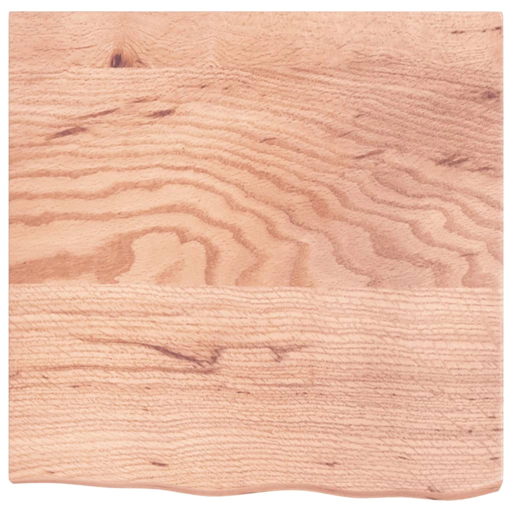 Piano Bagno Marrone 60x60x(2-4) cm Legno Massello Trattatocod mxl 126759