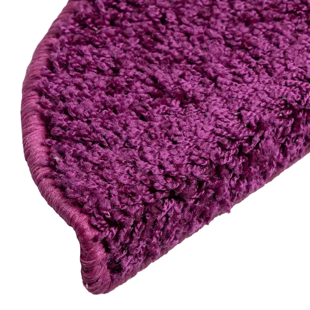 Tappetini per scale 20 pz 56x17x3 cm Viola Semicircolari 3365842