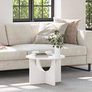 Tavolino da salotto Bianco 50 x 50 x 35 cm 873530