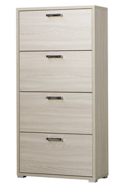 3280OLM Scarpiera Montata 4 Ante a ribalta Doppie Spessore 25mm finitura olmo 75,3 L x 151,8 H x 33 P
