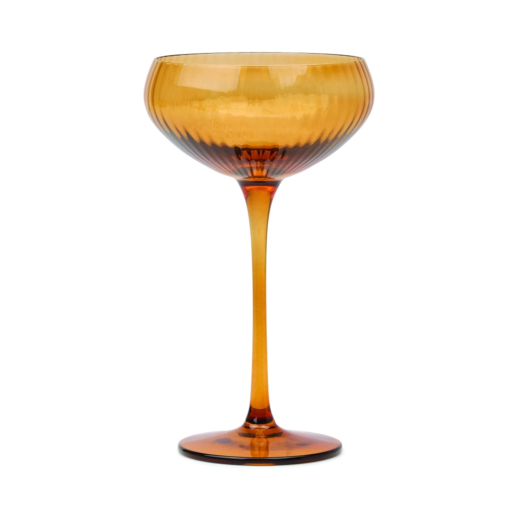 The Lou Bicchiere Coupe - Set da 2 Colore Ambra