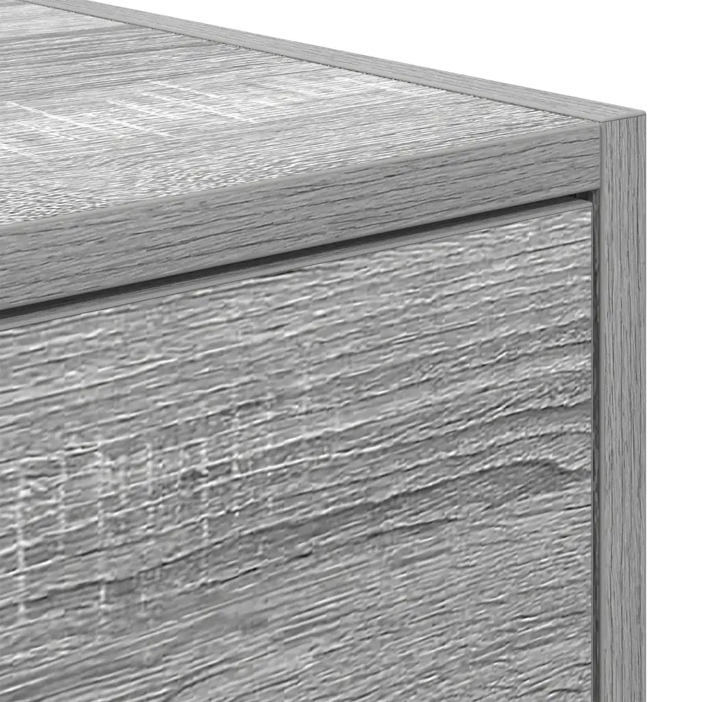 Mobili TV 2pz Grigio Sonoma 60x31x25,5 cm Legno Multistrato 861501