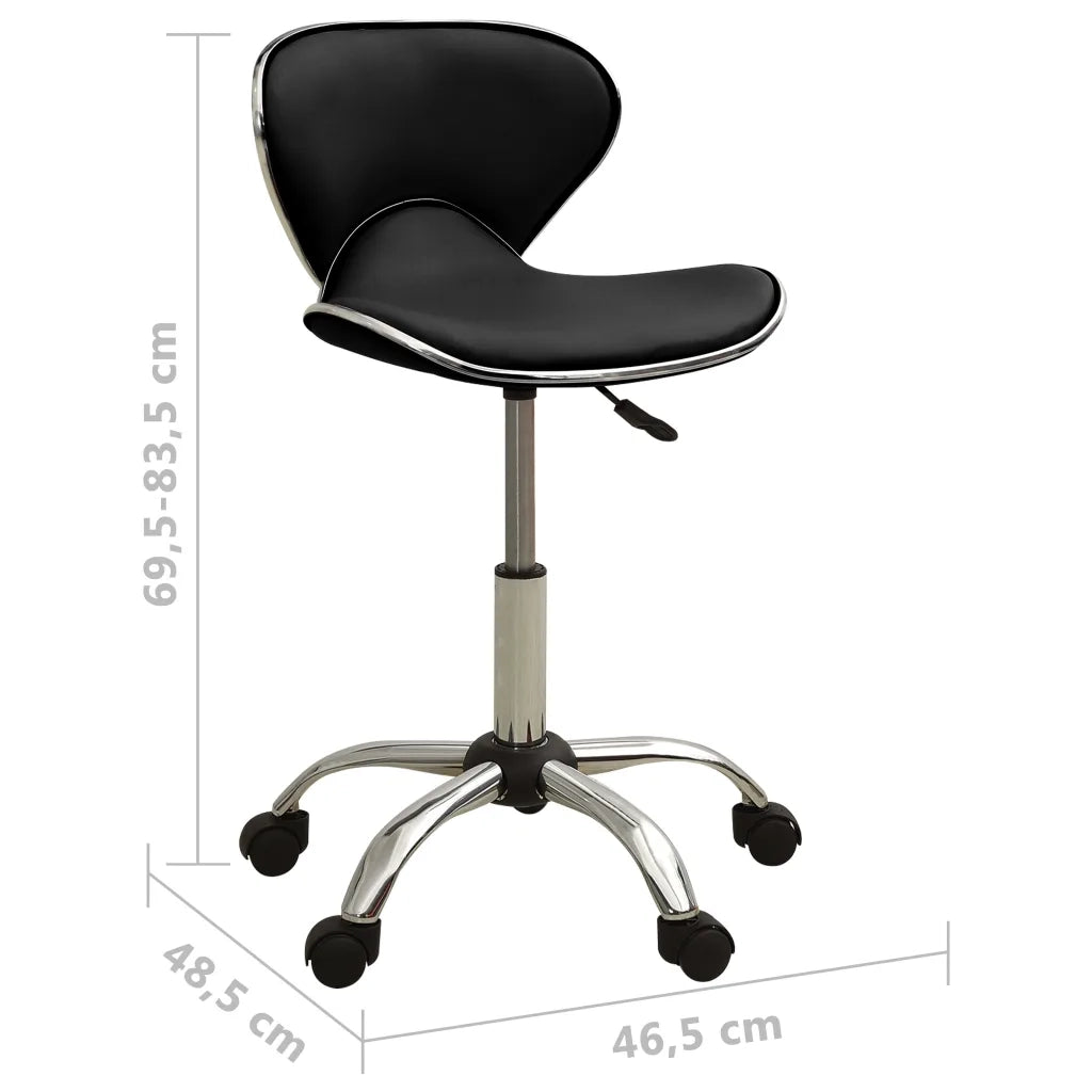 Sedia da Ufficio Nera in Similpelle cod mxl 57812