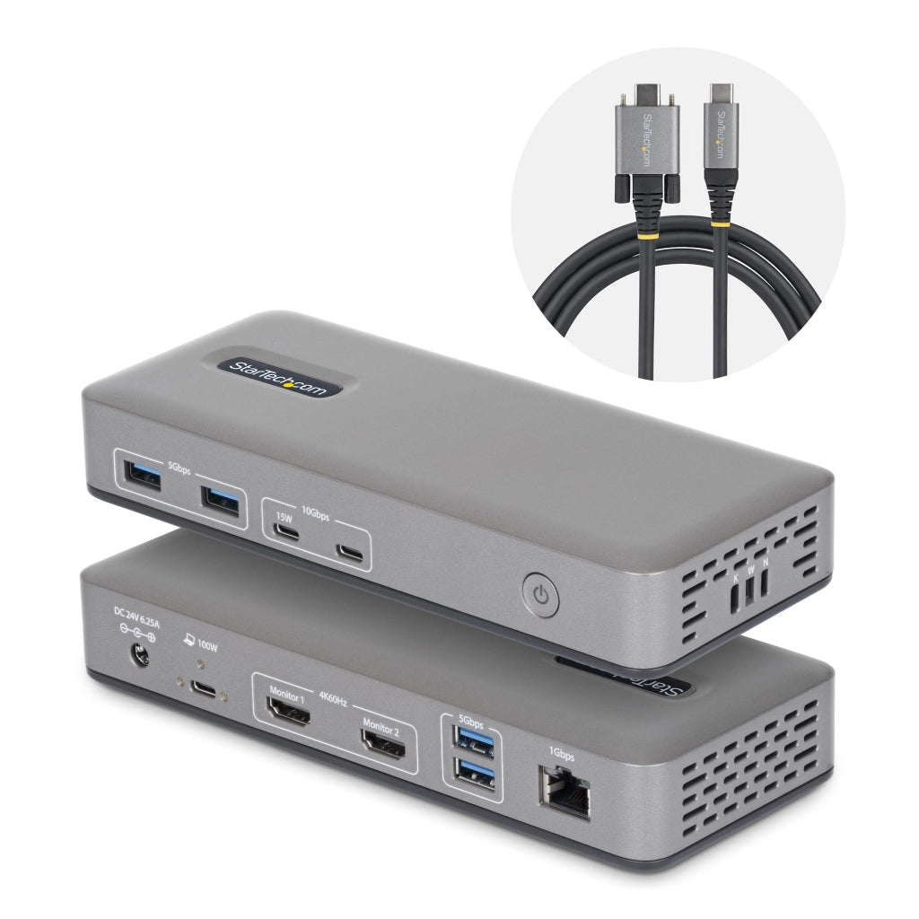 Docking station usb-c 2 monitor 4k - 196UE-USBC-DOCK