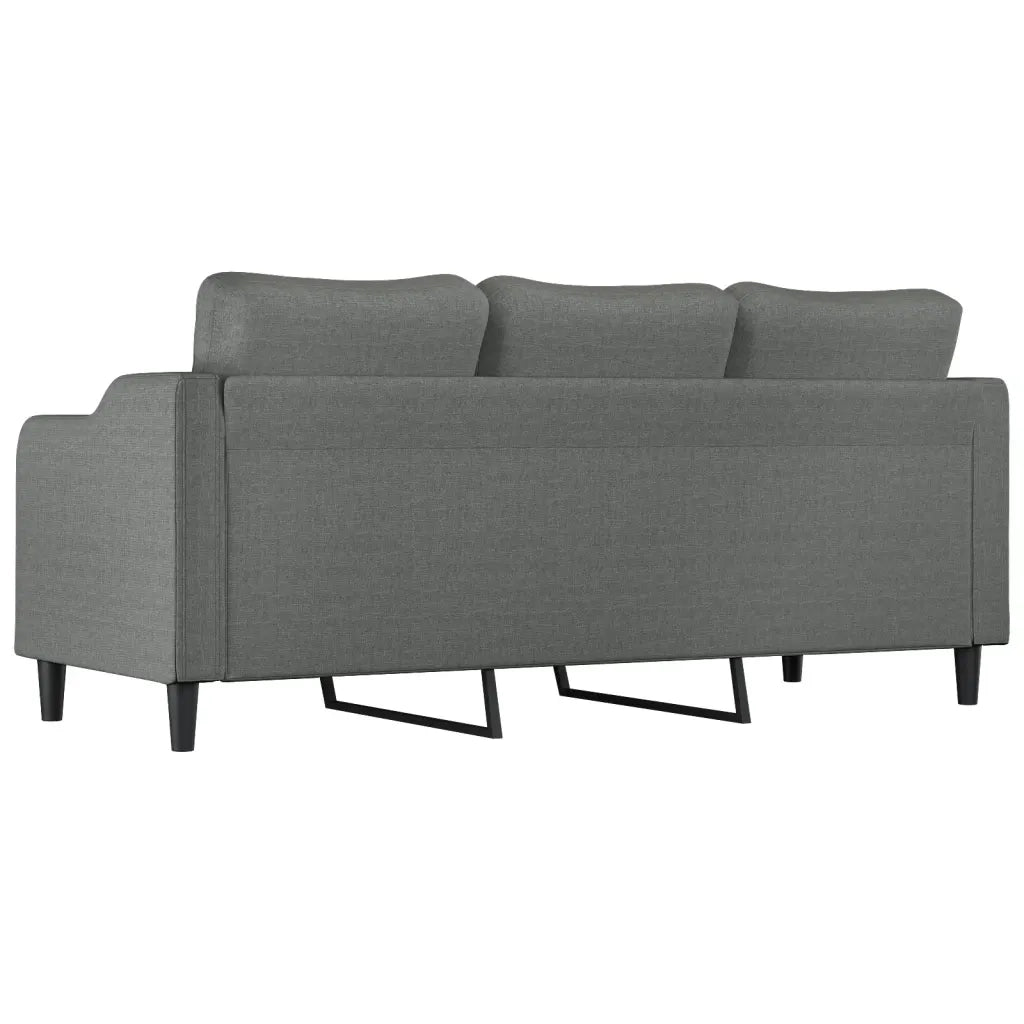 Divano | Divano da soggiorno | Sofa a 3 Posti Grigio Chiaro 180 cm in Tessuto