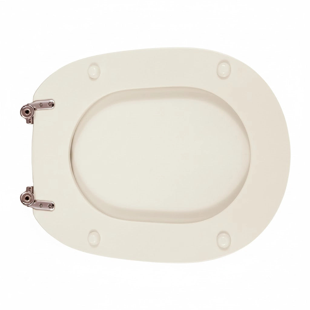 SEDILE WC PER OLYMPIA VASO CONFORT FORMA 6- Champagne - Cerniere C espansi- CW- pezzi 1
