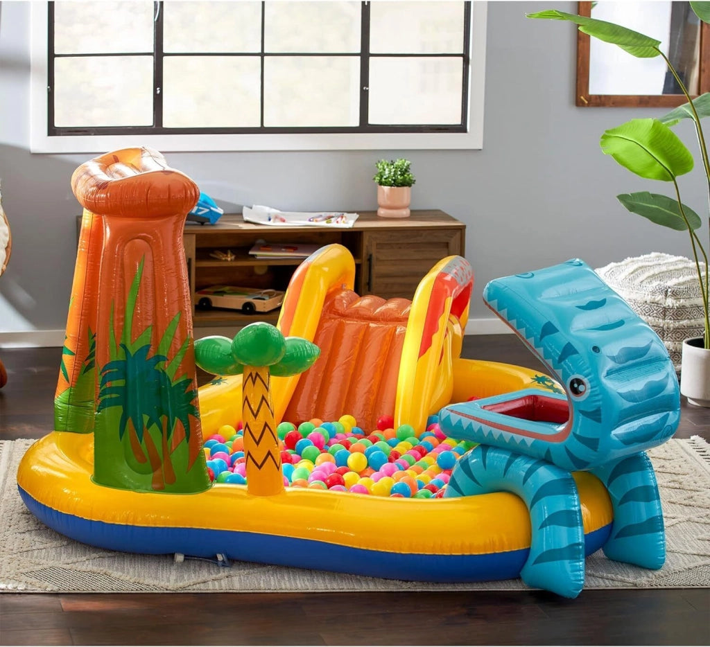 Intex Playground Dinosauri Multicolore 249 x 191 x 109 cm 57444NP