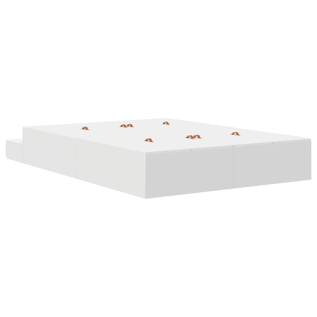 Struttura Letto Contenitore Bianco 160x200 cm